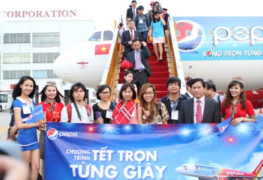 100,000 cơ hội bay với VietJetAir, giá chỉ từ 100,000 đồng